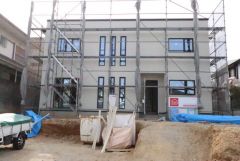 ・断熱性の高いガススパンの外壁・建物面積117.58m2（35.56坪）・２×４工法・2025年4月撮影