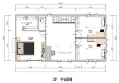 ・２階床面積：59.62m2（18.03坪）