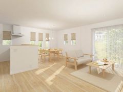 ・21帖LDK・ナチュラルインテリア・リビング階段