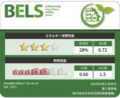 エネルギー消費性能 星３断熱性能５