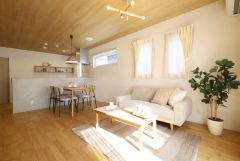 30坪以下のコンパクト住宅でも17.8帖の広さがとれているLDK