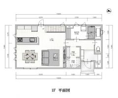 ・１階床面積：57.96m2（17.53坪）