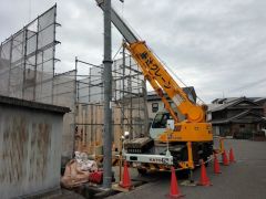 ・前面道路　幅員5.6ｍ・北面道路・2025年2月撮影