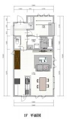・１階床面積：57.96m2（17.53坪